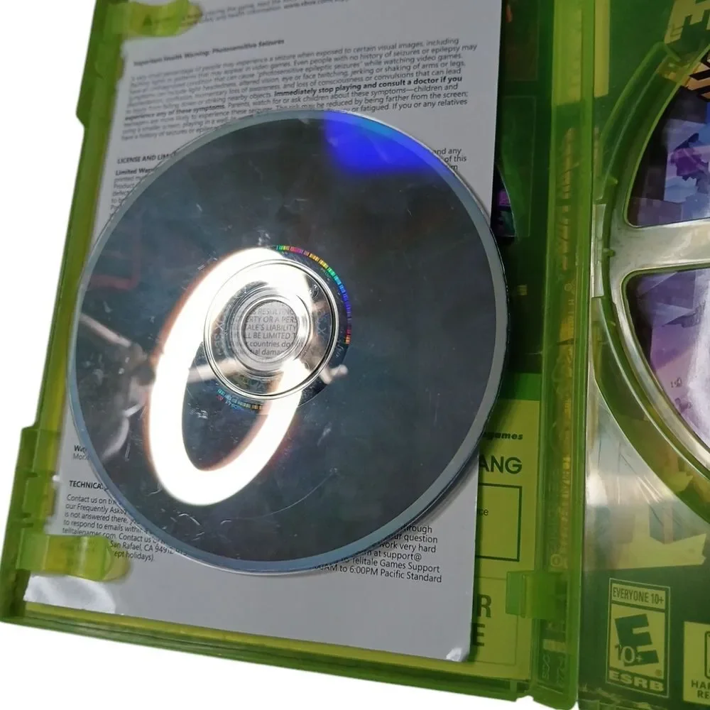 Minecraft Story Mode Season Pass Disc Xbox 360/Not‎ Tested